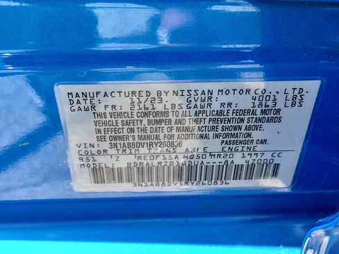Certified 2024 Nissan Sentra SR FWD image 24