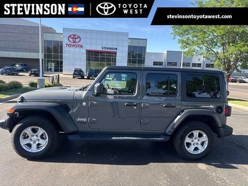 Used 2021 Jeep Wrangler Unlimited Sport AWD/4WD image 1