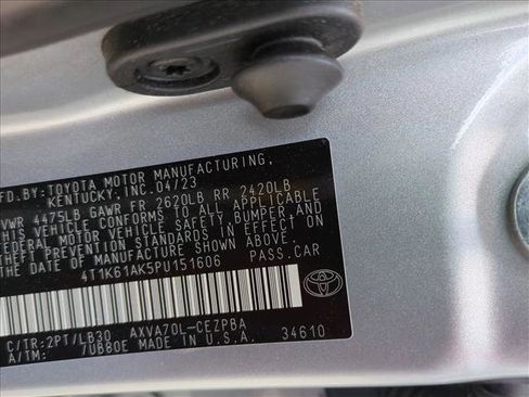 Used 2023 Toyota Camry XSE w/ Navigation Package FWD image 15