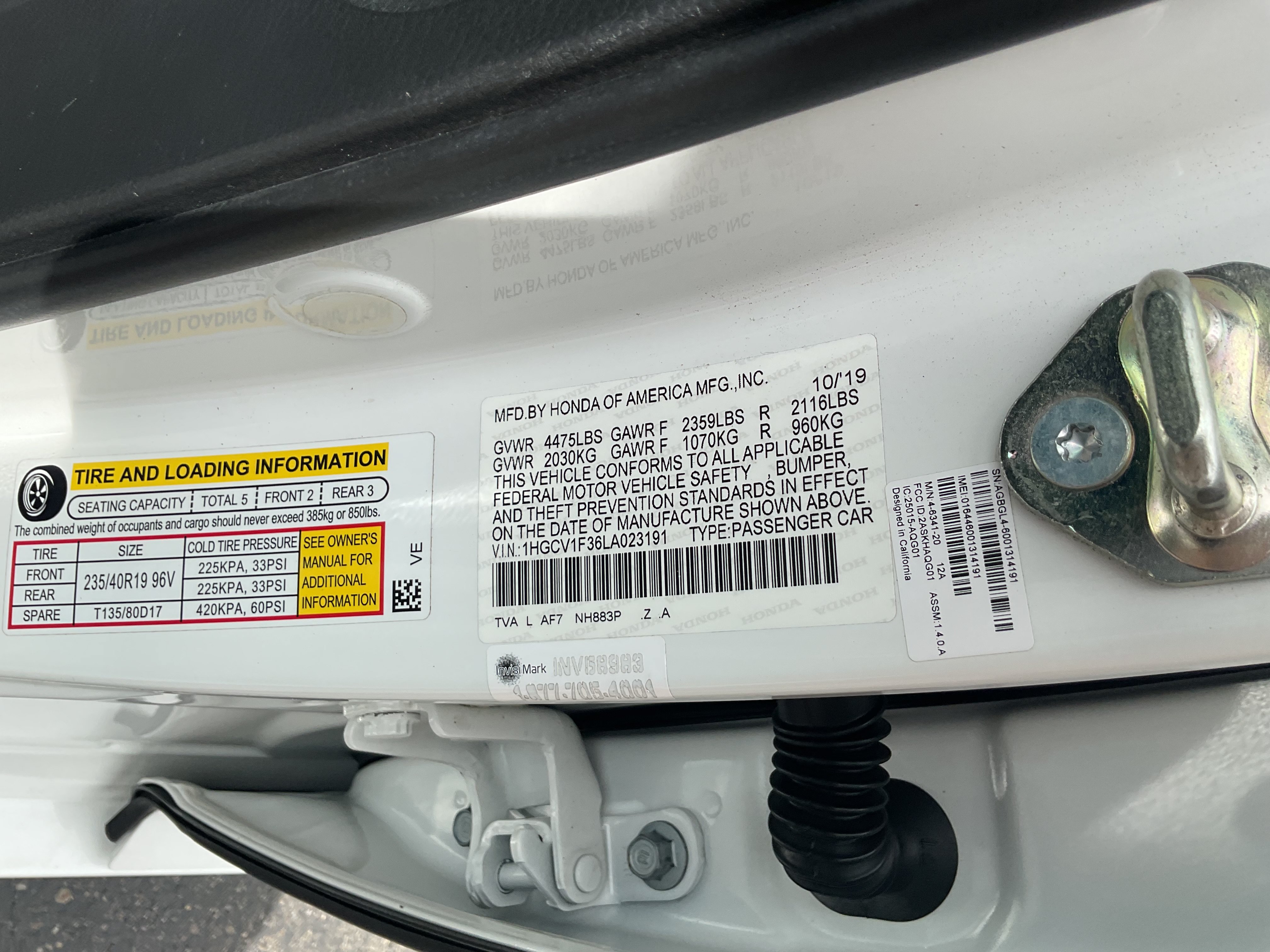 Used 2020 Honda Accord Sport image 19