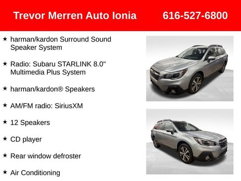 Used 2019 Subaru Outback 3.6R Limited image 20
