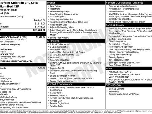 Used 2023 Chevrolet Colorado ZR2 w/ ZR2 Convenience Package III AWD/4WD image 13