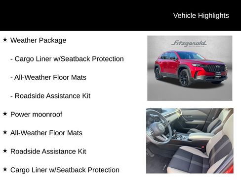 Certified 2025 MAZDA CX-50 AWD 2.5 S w/ Weather Package image 9