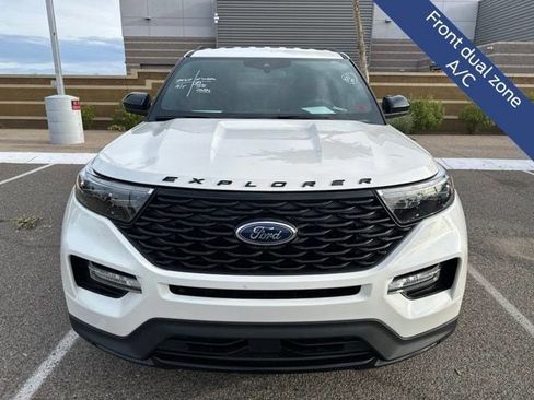 Used 2024 Ford Explorer ST-Line w/ Class IV Trailer Tow Package RWD image 15