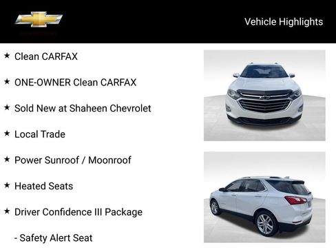 Used 2020 Chevrolet Equinox Premier w/ Premier True North Edition AWD/4WD image 19