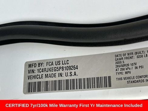 Used 2023 Jeep Grand Cherokee L Summit w/ Advanced Protech Group IV AWD/4WD image 32