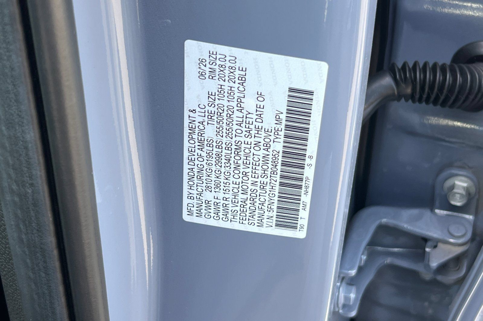 New 2026 Honda Pilot Touring image 27
