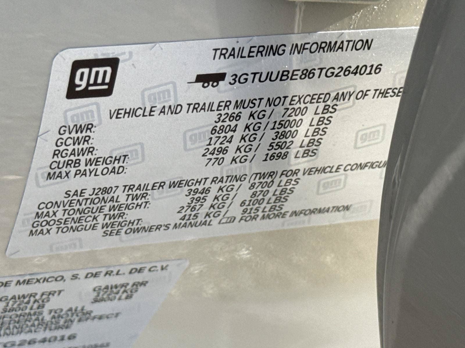 New 2026 GMC Sierra 1500 SLE w/ X31 Off-Road Package AWD/4WD image 17