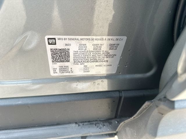 Used 2024 Chevrolet Equinox LT w/ LPO, Floor Liner Package AWD/4WD image 38
