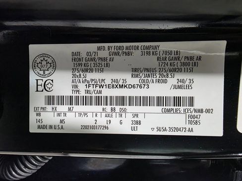 Used 2021 Ford F150 XLT w/ Equipment Group 302A High image 42