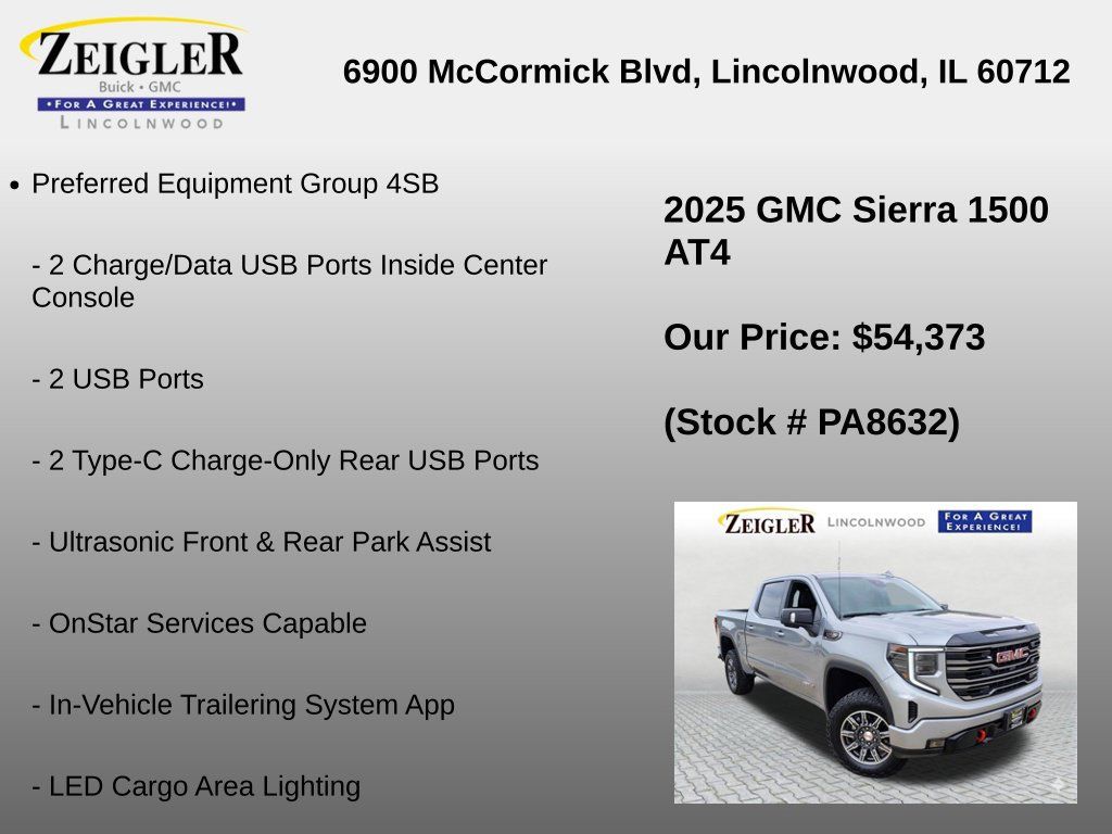 Used 2025 GMC Sierra 1500 AT4 AWD/4WD image 30