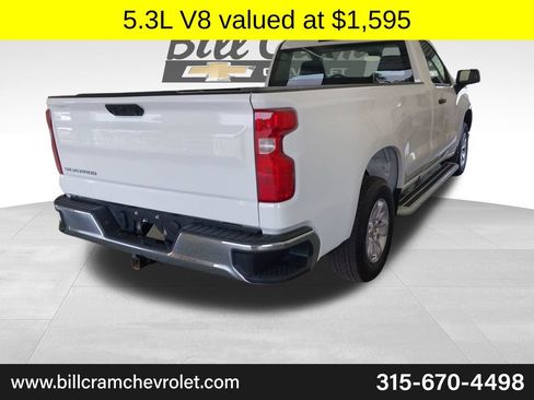 Used 2025 Chevrolet Silverado 1500 W/T RWD image 3