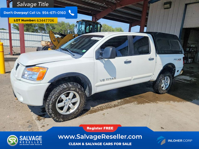 Used 2011 Nissan Titan PRO-4X w/ Pro-4x Luxury Pkg AWD/4WD image 1