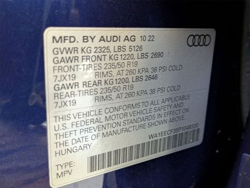 Used 2023 Audi Q3 2.0T Premium Plus w/ Premium Plus Package image 17