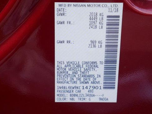 Used 2019 Nissan Altima 2.5 SL image 34