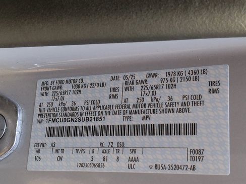 Used 2025 Ford Escape Active FWD image 33