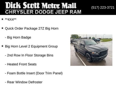 Used 2021 RAM 1500 Big Horn AWD/4WD image 3