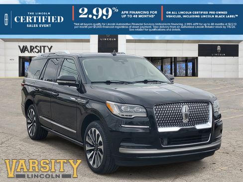 Certified 2023 Lincoln Navigator Reserve AWD/4WD image 1