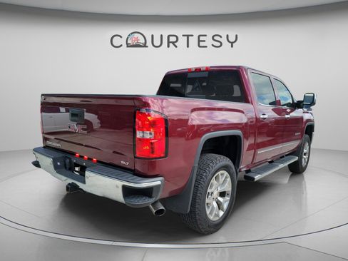 Used 2015 GMC Sierra 1500 SLT w/ SLT Crew Cab Value Package RWD image 3