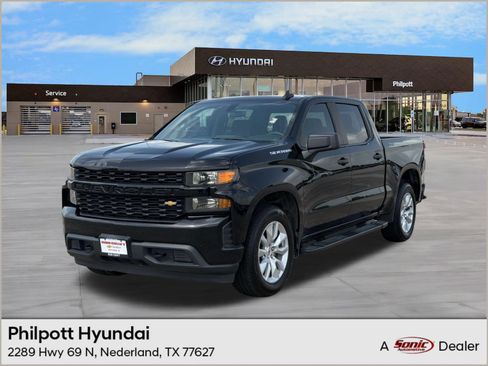 Used 2022 Chevrolet Silverado 1500 Custom RWD image 1