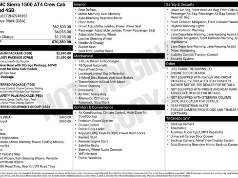 Used 2022 GMC Sierra 1500 AT4 w/ AT4 Premium Package image 1