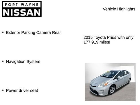 Used 2015 Toyota Prius Four FWD image 7