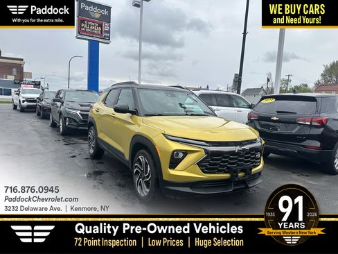 Used 2025 Chevrolet TrailBlazer RS w/ Driver Confidence Package AWD/4WD image 1