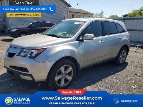 Used 2011 Acura MDX w/ Technology Package AWD/4WD image 1