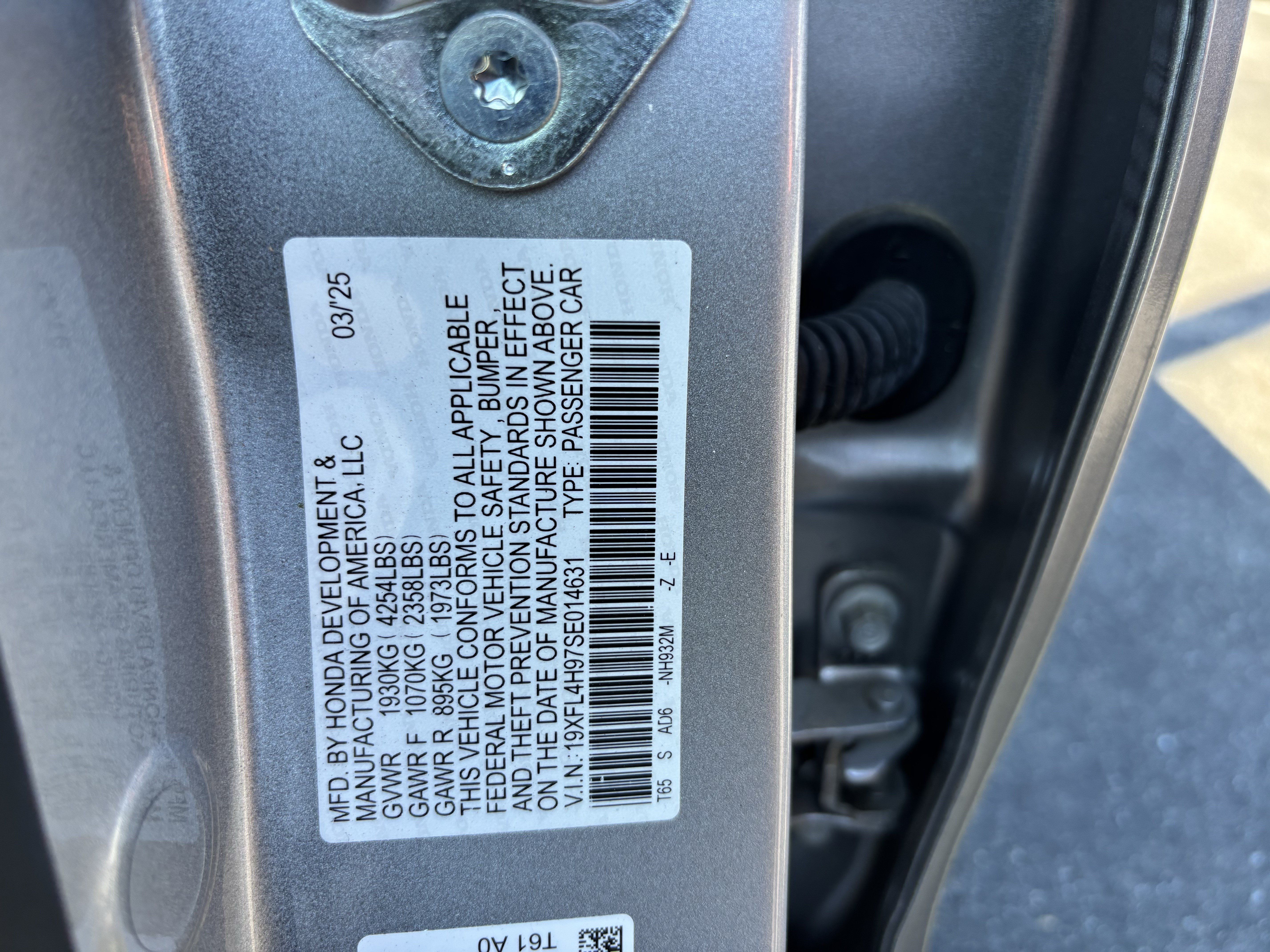 Used 2025 Honda Civic Sport Touring image 37