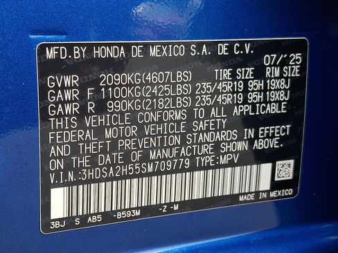 Certified 2025 Acura ADX A-Spec AWD/4WD image 25