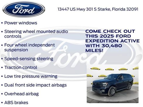 Certified 2025 Ford Expedition Active RWD image 27
