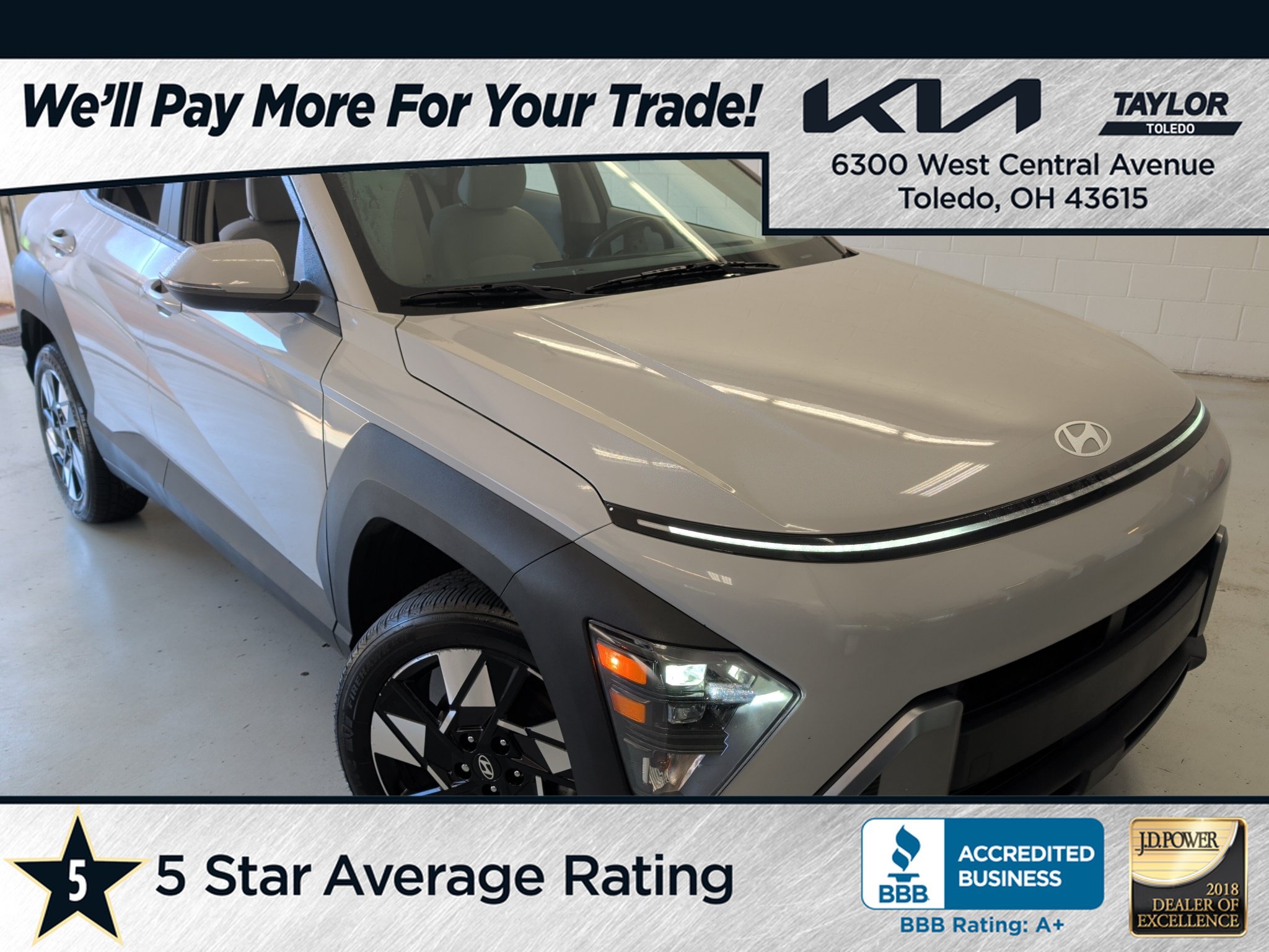 Used 2025 Hyundai Kona SEL AWD/4WD image 1
