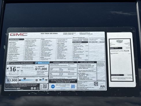 New 2026 GMC Yukon Denali w/ Sun & Power Step Package AWD/4WD image 35