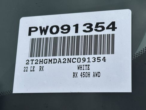 Used 2022 Lexus RX 450h AWD w/ Premium Package image 60