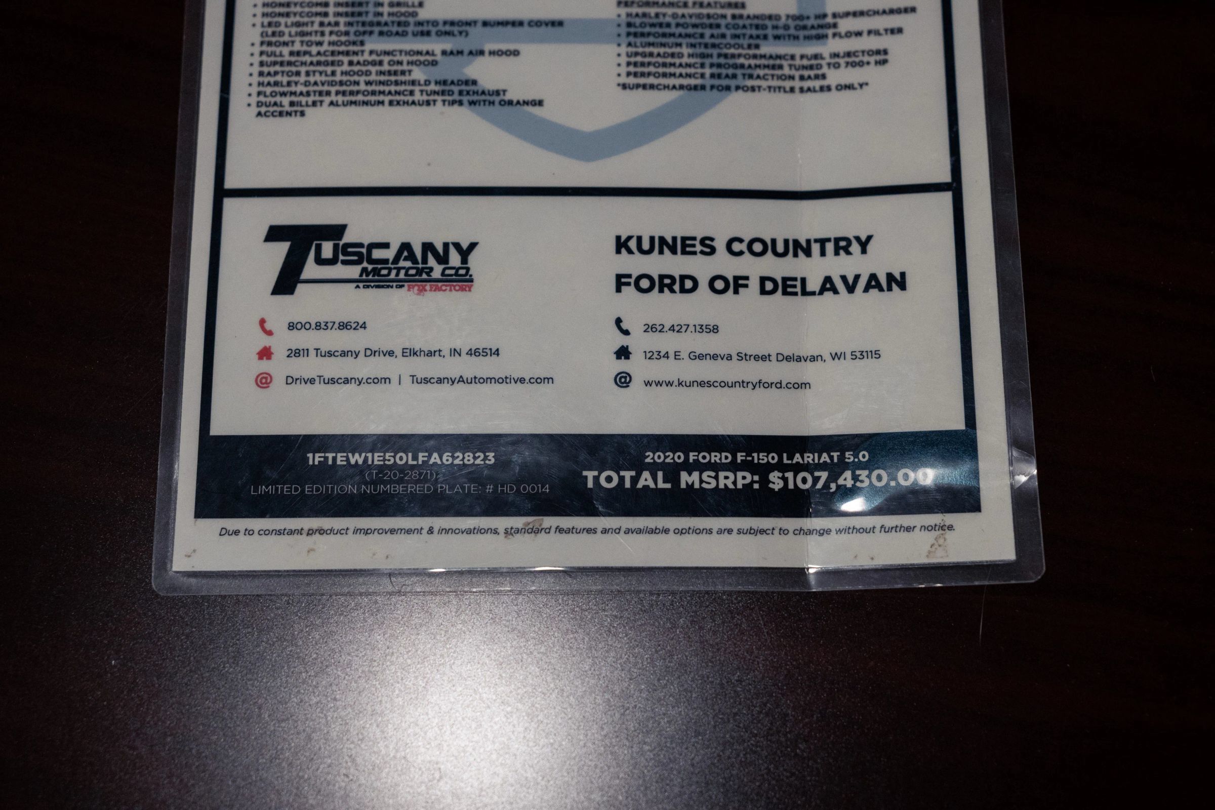 Used 2020 Ford F150 Lariat w/ Equipment Group 502A Luxury AWD/4WD image 70