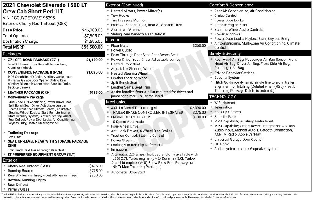 Certified 2021 Chevrolet Silverado 1500 LT w/ Z71 Off-Road Package AWD/4WD image 12