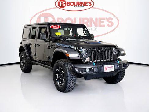 Used 2023 Jeep Wrangler Unlimited Rubicon 4xe w/ Cold Weather Group AWD/4WD image 1