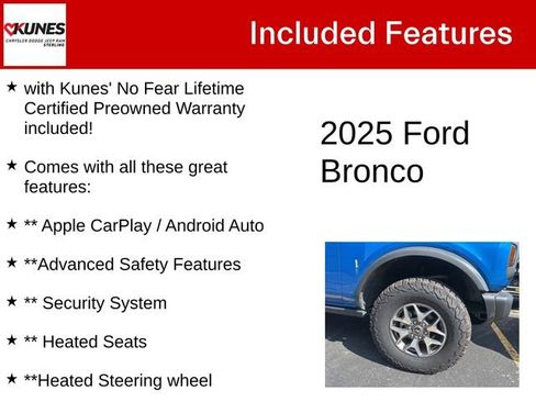 Used 2025 Ford Bronco Badlands AWD/4WD image 4