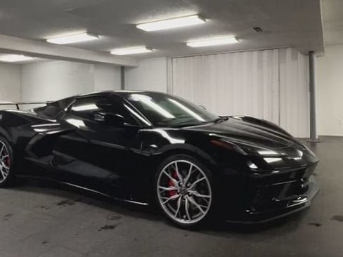 Certified 2024 Chevrolet Corvette Stingray Preferred Conv w/ Stealth Interior Trim Package RWD image 2