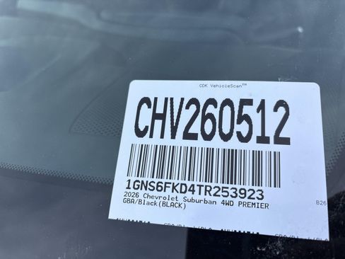 New 2026 Chevrolet Suburban Premier w/ Sun And Tow Package AWD/4WD image 23