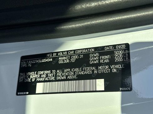 Used 2020 Volvo S60 T6 Momentum image 31