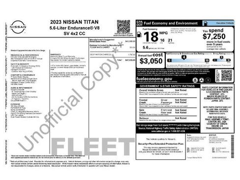 Certified 2023 Nissan Titan SV RWD image 3