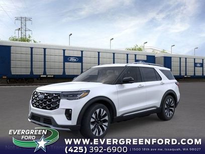 New 2026 Ford Explorer Platinum