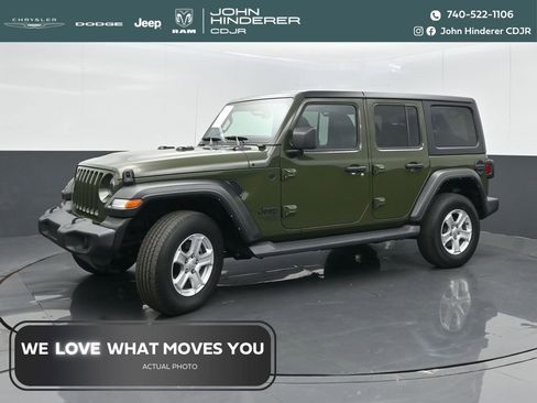 Used 2021 Jeep Wrangler Unlimited Sport AWD/4WD image 1