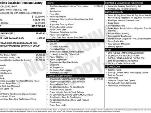 Used 2025 Cadillac Escalade Premium Luxury w/ Touring Package image 22