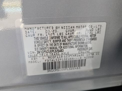 Used 2023 Nissan Kicks SV FWD image 7