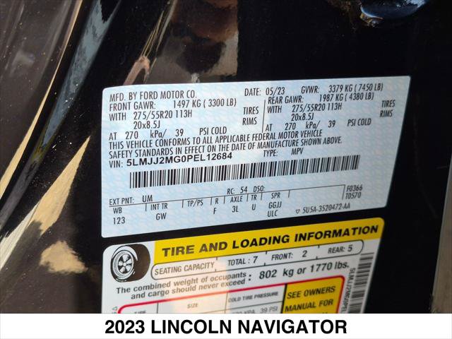 Certified 2023 Lincoln Navigator 2WD image 28