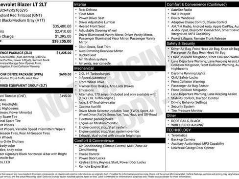 Used 2024 Chevrolet Blazer LT w/ Convenience Package image 16