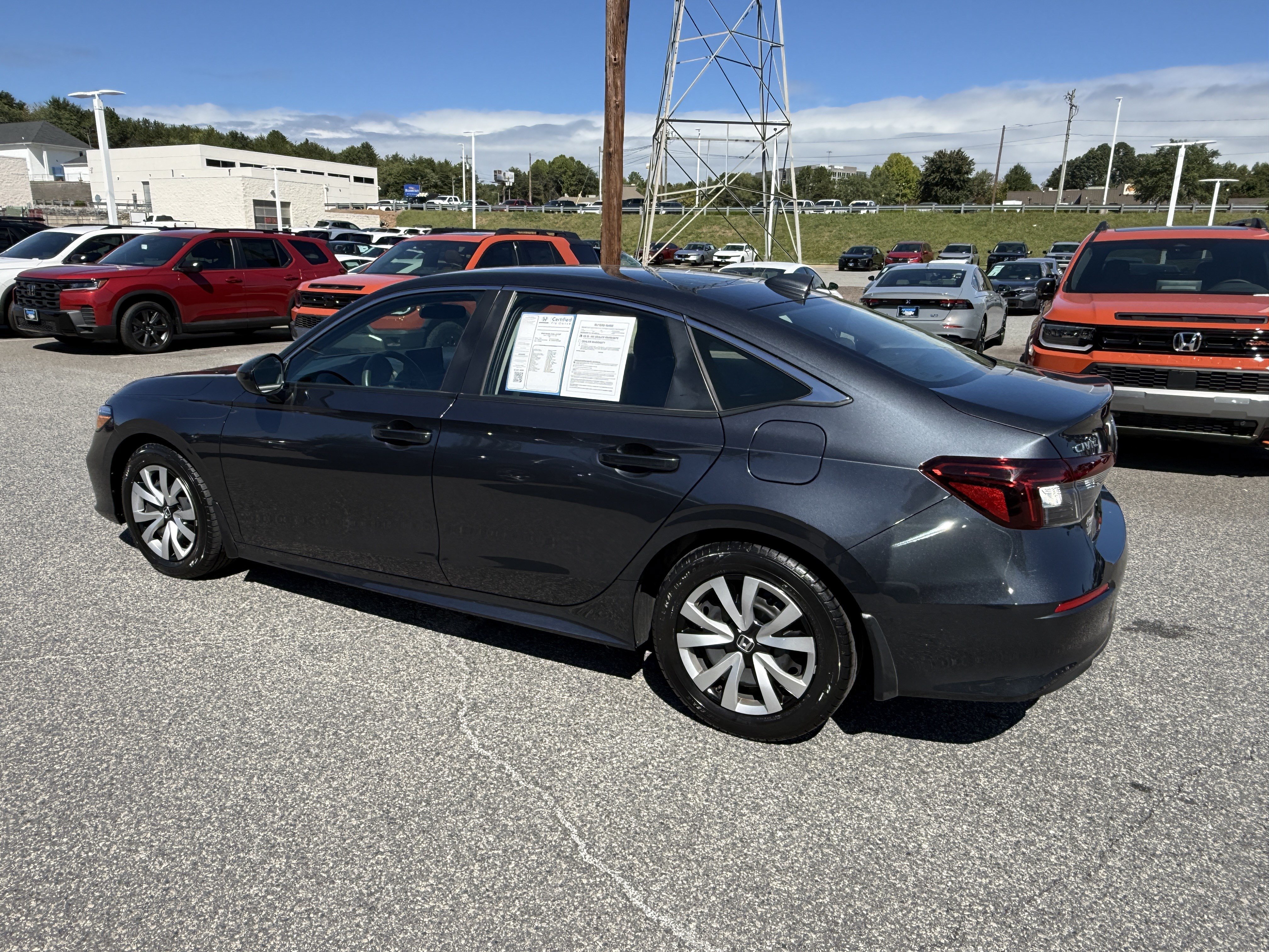 Certified 2025 Honda Civic LX image 8