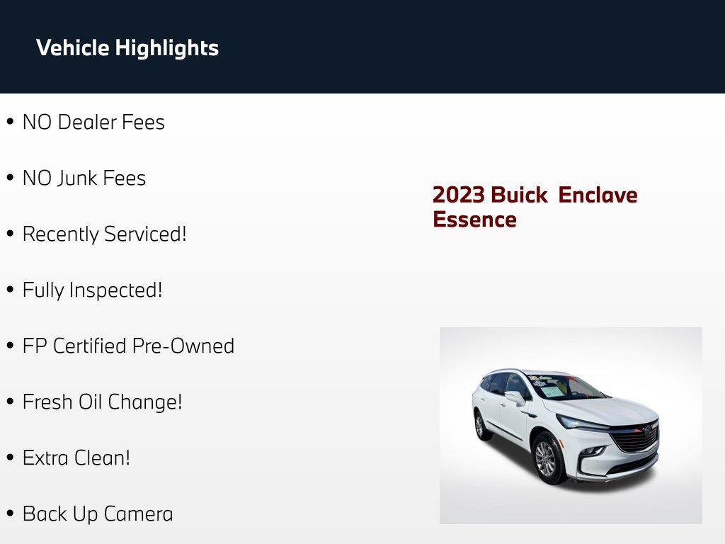 Used 2023 Buick Enclave Essence FWD image 69